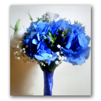 Ramo Novia  Hortensia Azul